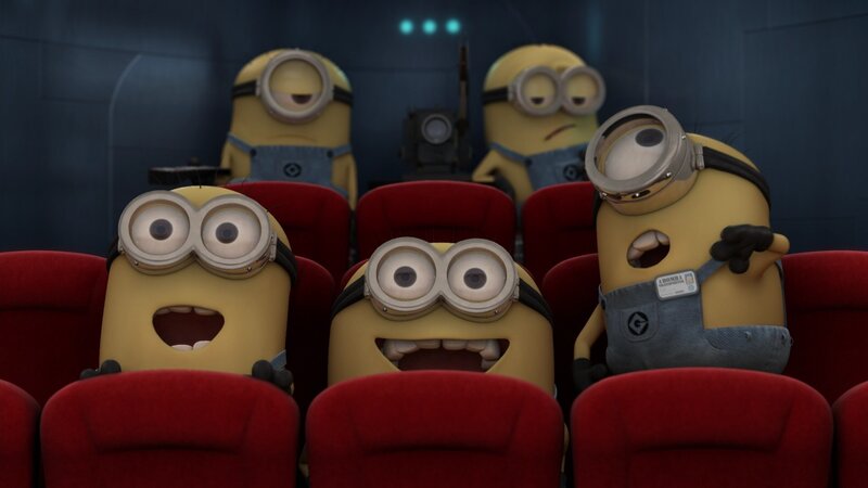 Minions in Theater Seats