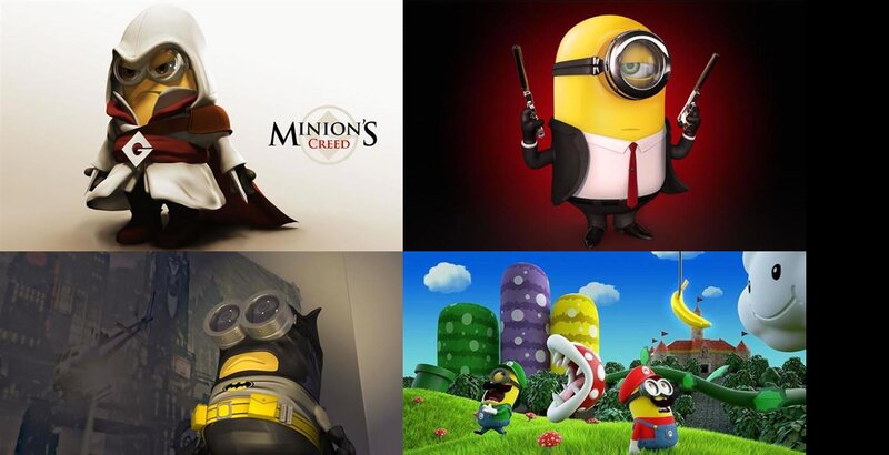 Minions in Various Costumes