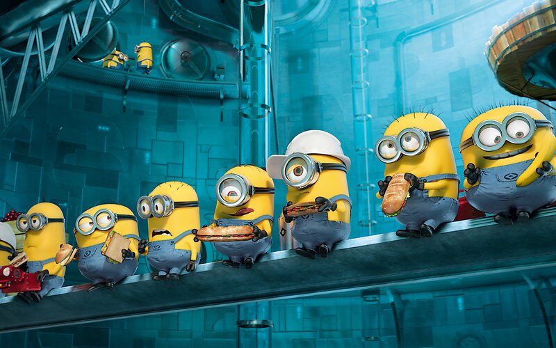 Minions on Conveyor Belt