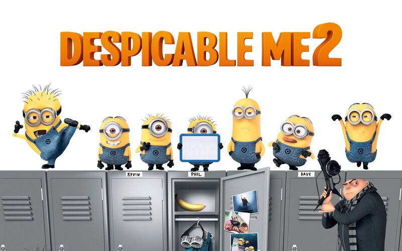 Minions on Lockers — Yellow