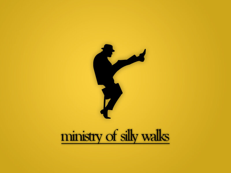 ministry of silly walks logo