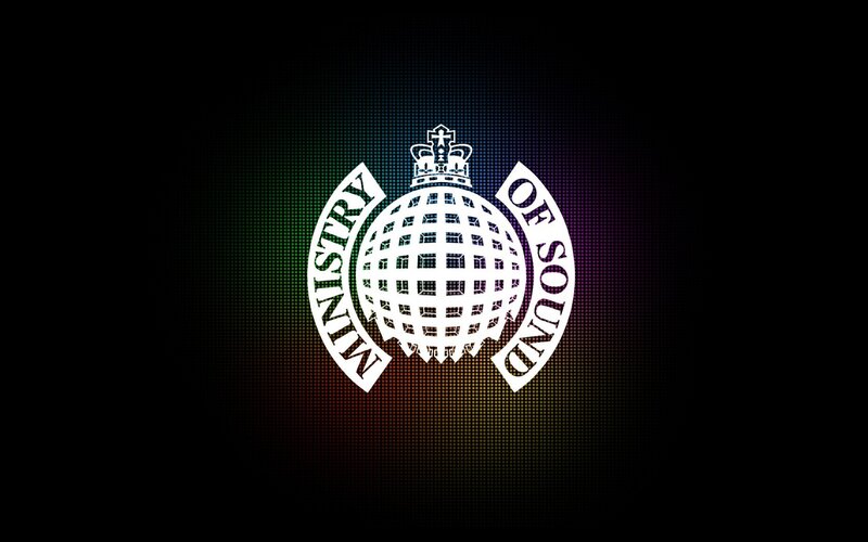Ministry of Sound Logo — Black, Dark, Vector Art