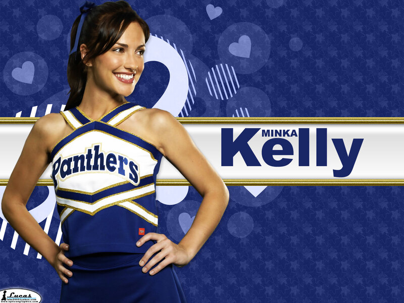 Minka Kelly as a cheerleader