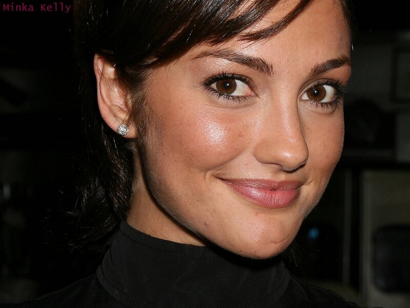 Minka Kelly close-up portrait