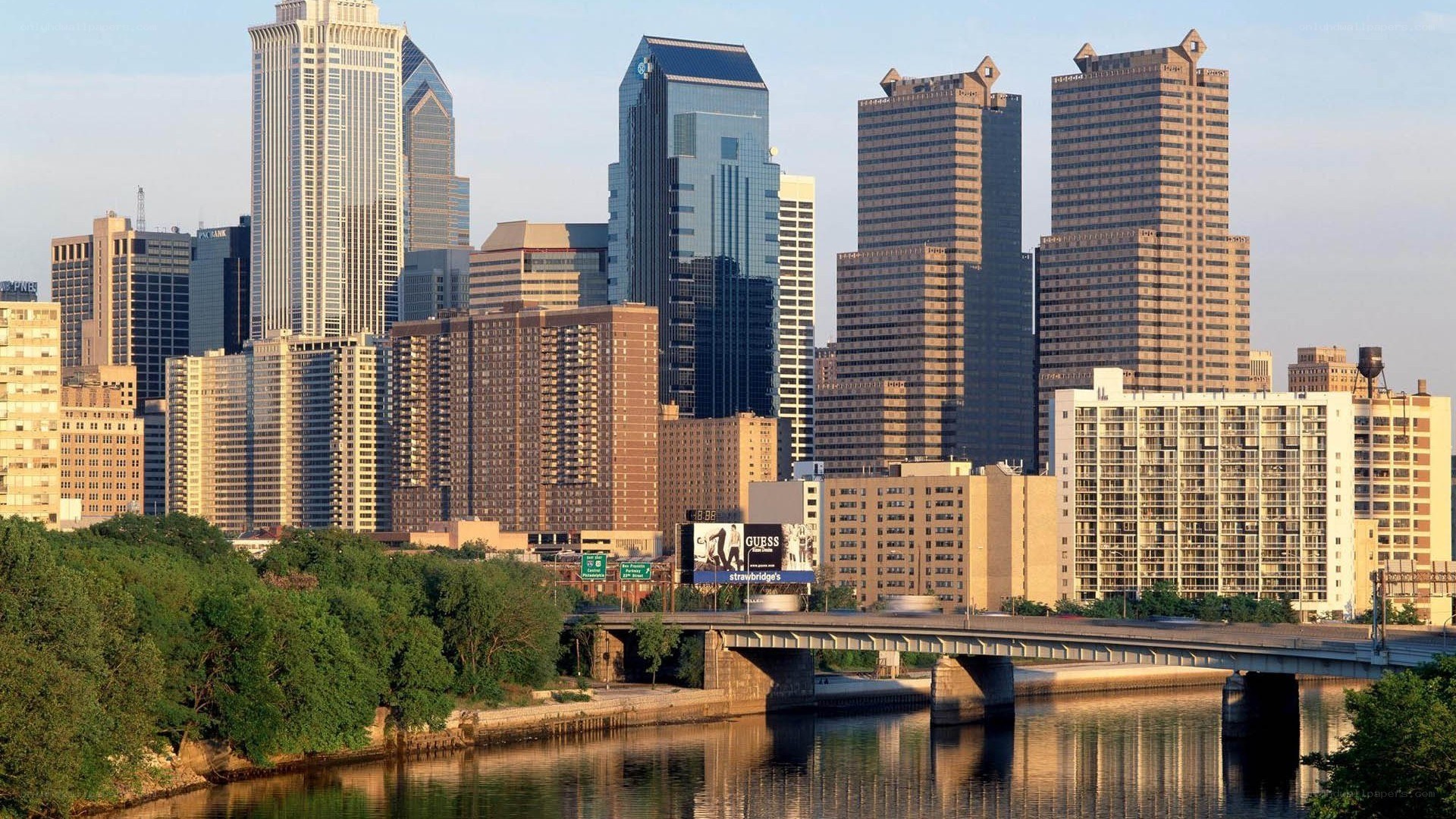 Minneapolis skyline at dawn