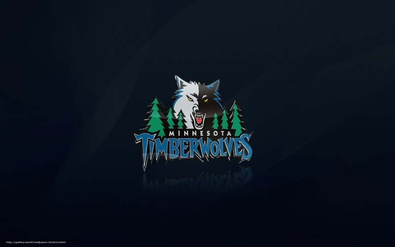 Minnesota Timberwolves Logo — Blue, Dramatic