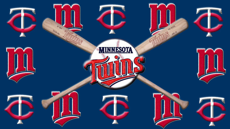 Minnesota Twins Logo — Blue, Sporty