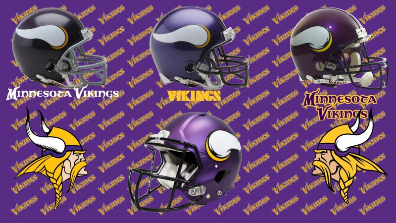 Minnesota Vikings Helmets