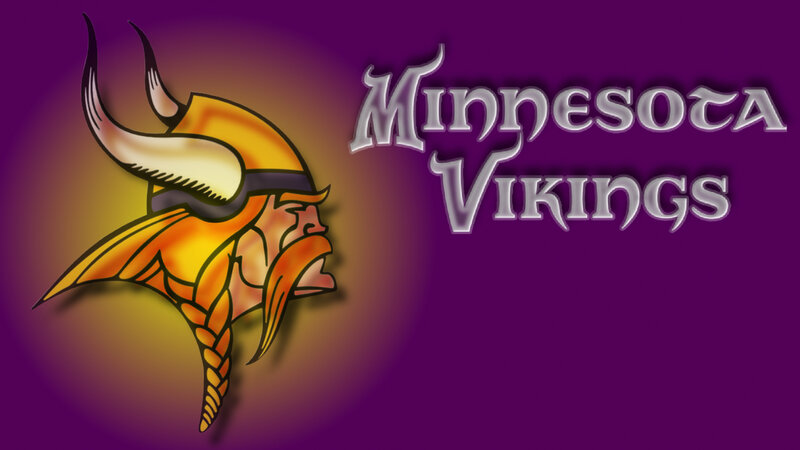 Minnesota Vikings Logo — Purple, Bold, Digital Art