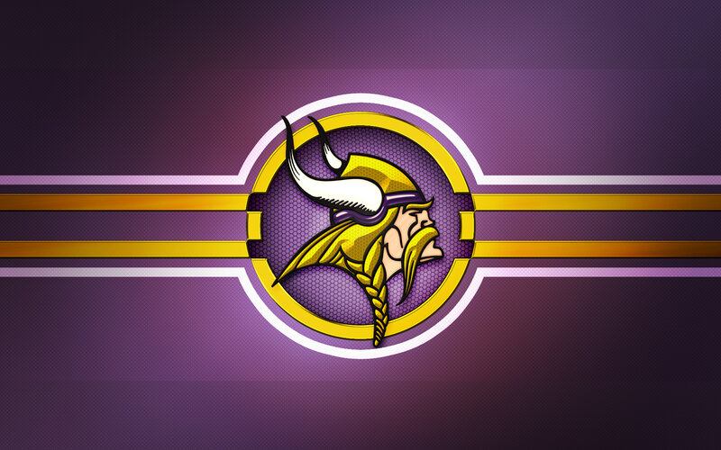Minnesota Vikings Logo — Purple, Bold, Vector Art