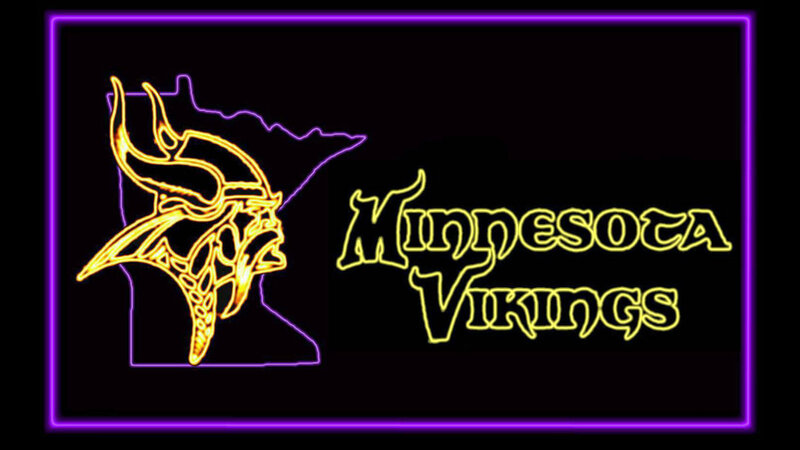 Minnesota Vikings Logo — Purple, Dark