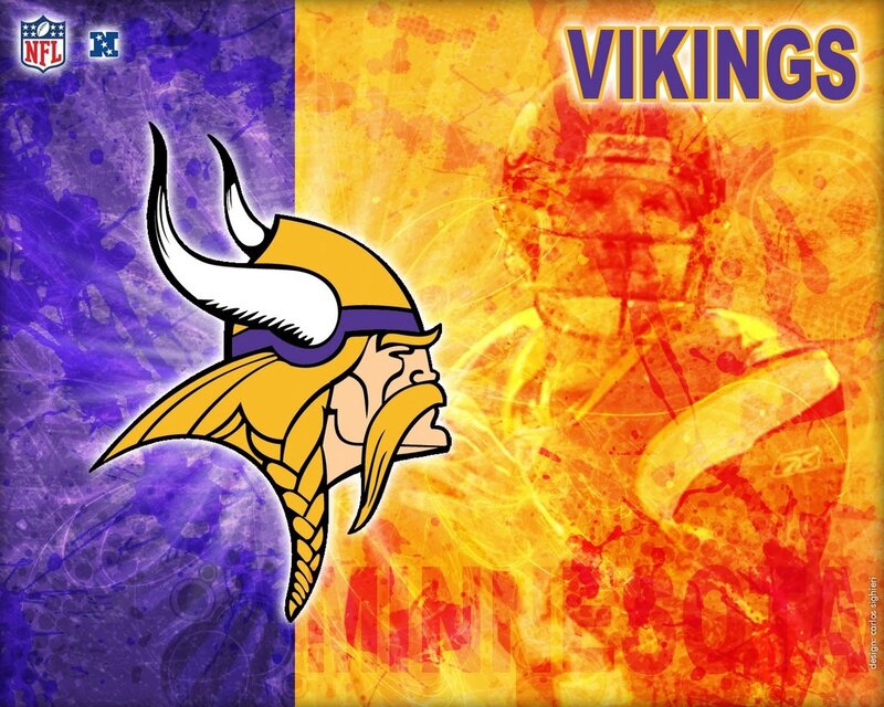 Minnesota Vikings Logo — Purple