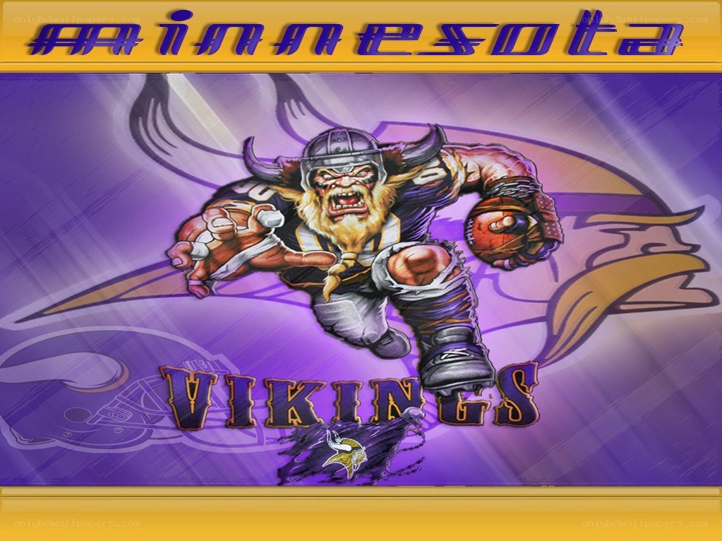 Minnesota Vikings mascot artwork