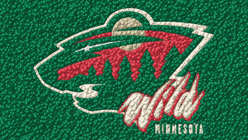 Minnesota Wild Logo — Green, Bold, Digital Art