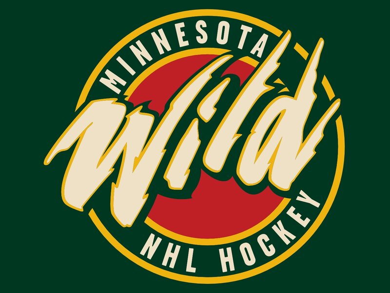 Minnesota Wild Logo — Green, Bold, Vector Art
