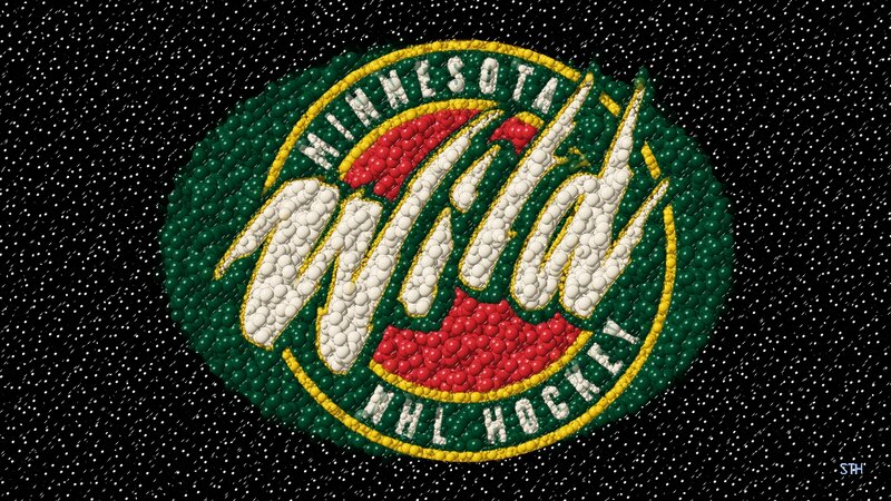 Minnesota Wild Logo — Green, Dynamic, Digital Art, Hockey