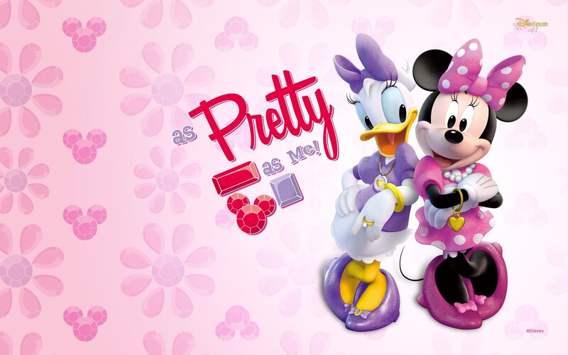 Minnie Mouse and Daisy Duck — Pink