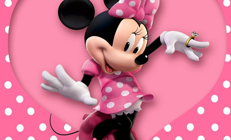 Minnie Mouse Character — Pink, Playful, 3d Render