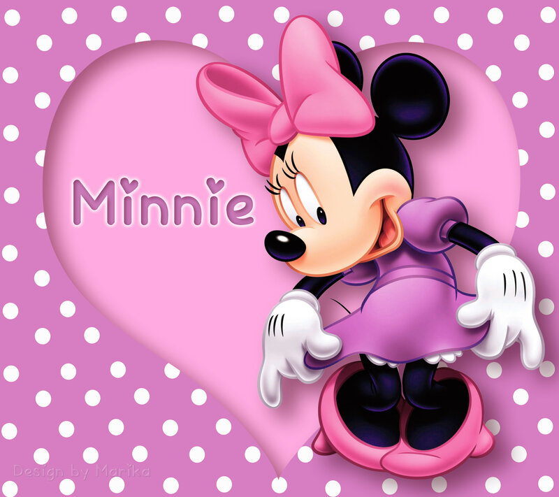 Minnie Mouse Character — Pink, Playful, Illustration