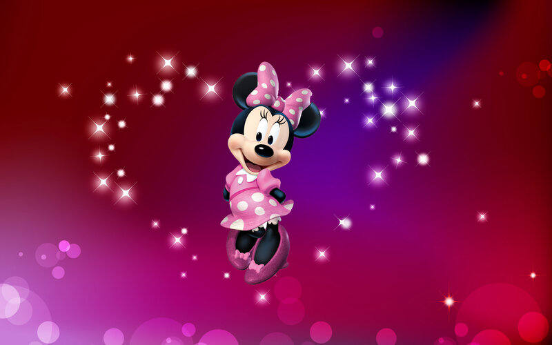 Minnie Mouse Character — Red, Magical