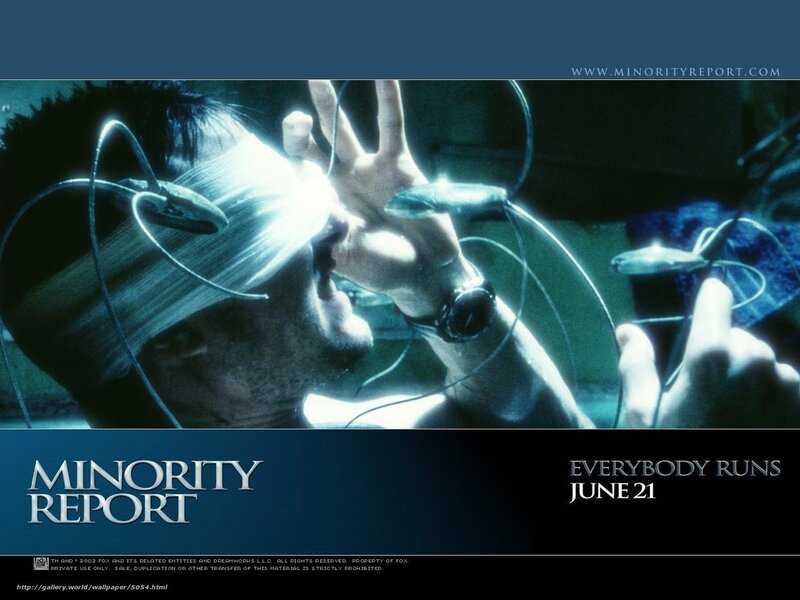 Minority Report movie poster