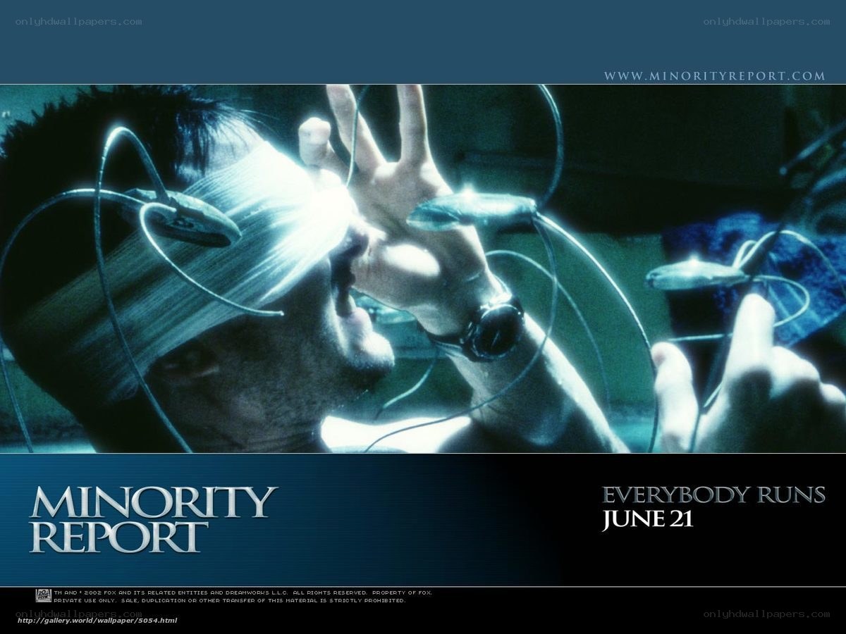 Minority Report movie poster