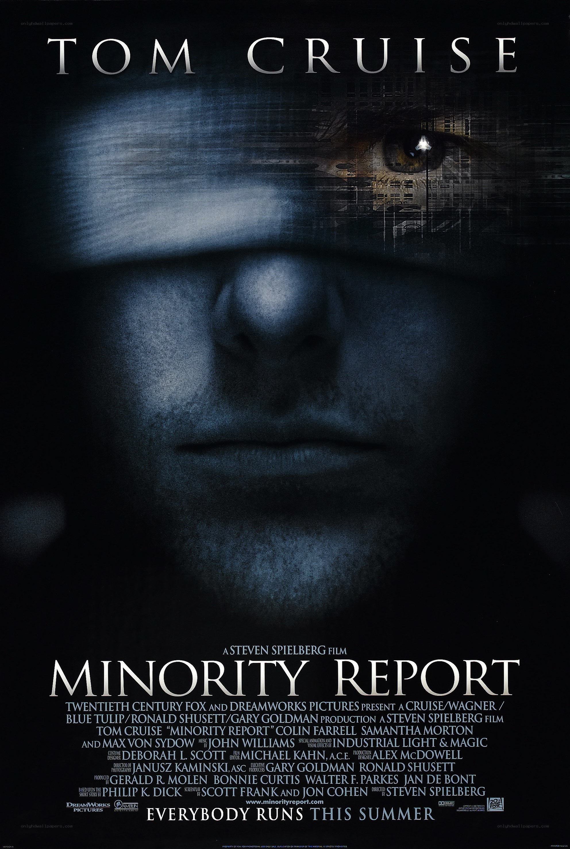 Minority Report movie poster
