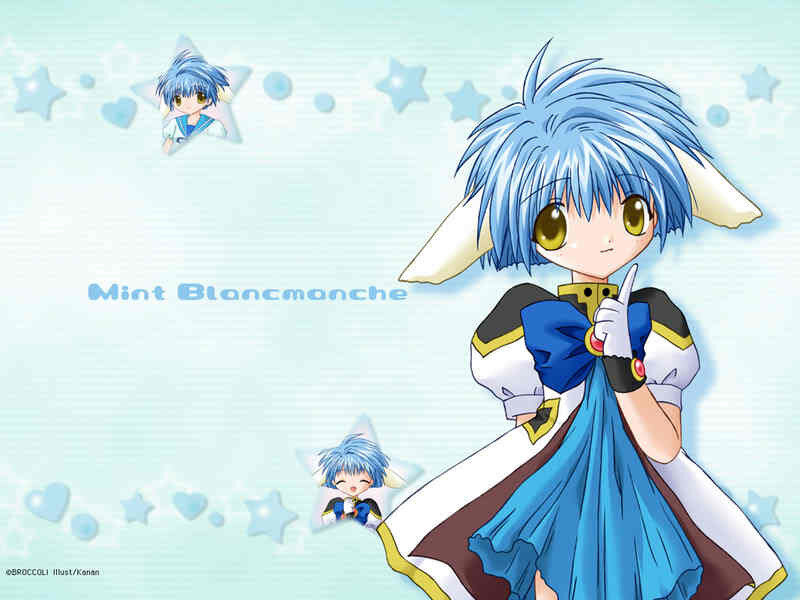Mint Blancmanche character art
