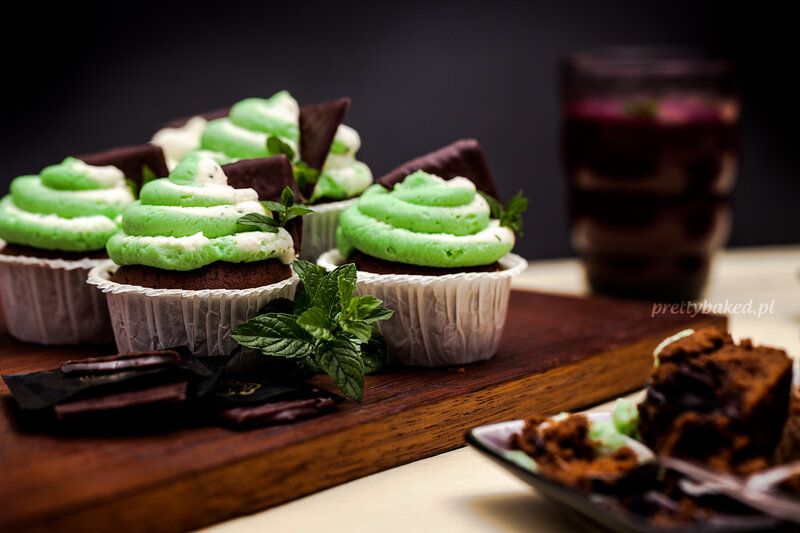 Mint Chocolate Cupcakes