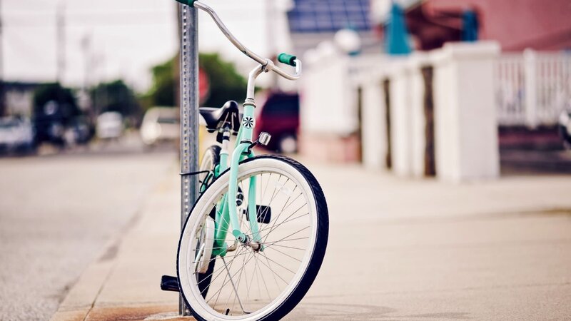 Mint-green Bicycle — Mint Green