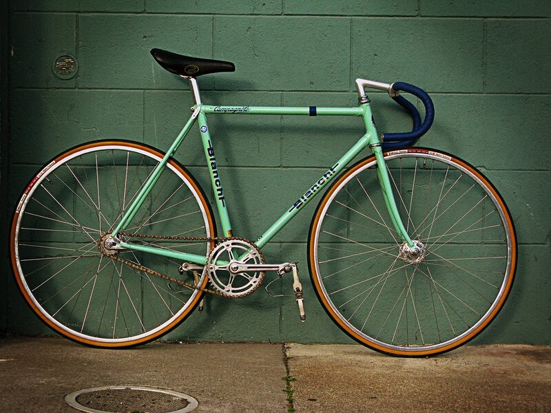 Mint-green Bicycle