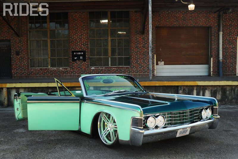 Mint Green Classic Car