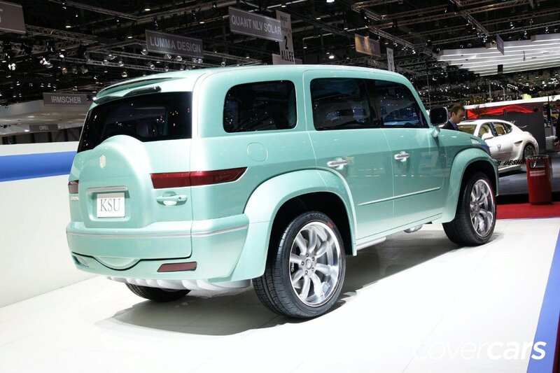 Mint Green SUV