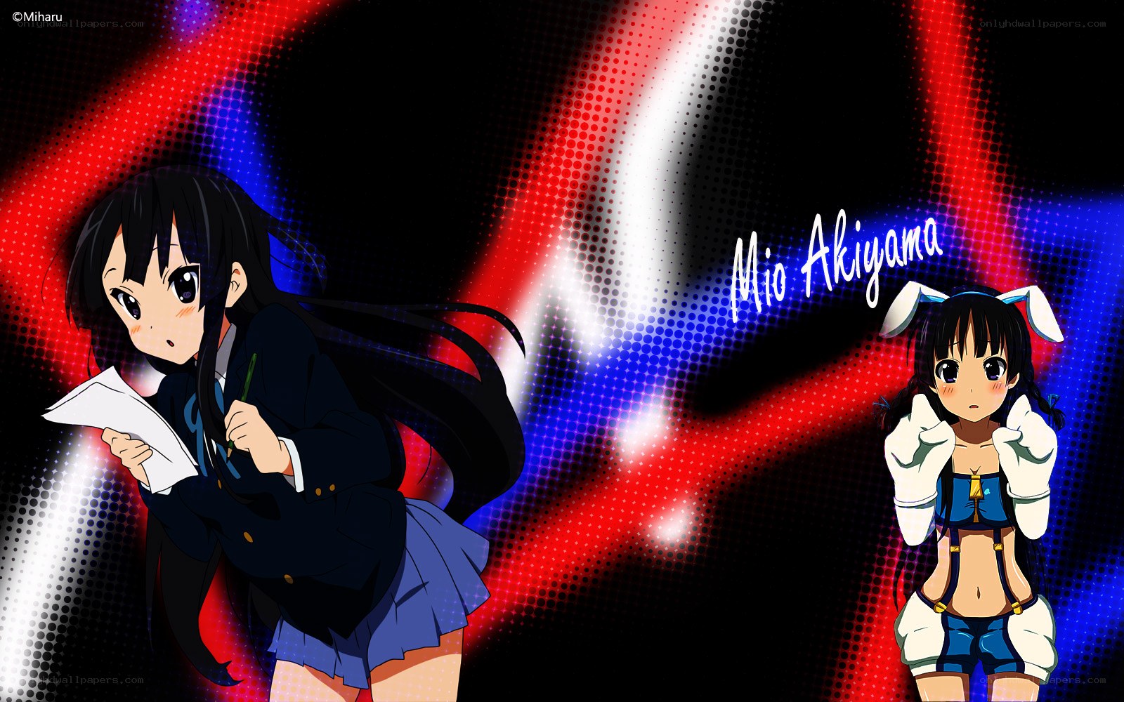 Mio Akiyama anime wallpaper
