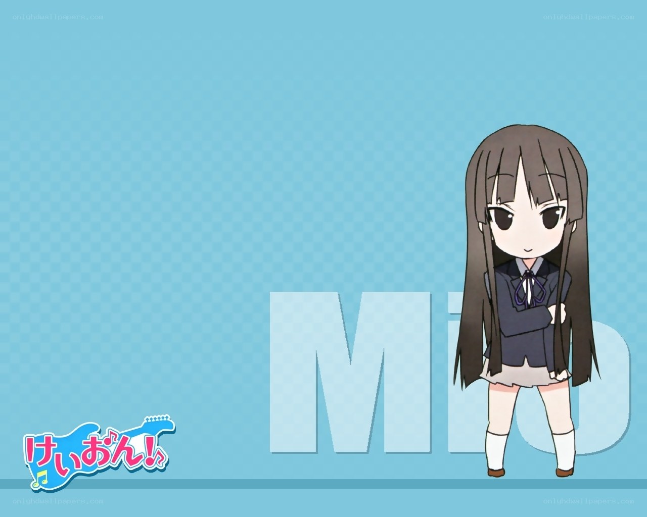 Mio Akiyama chibi character
