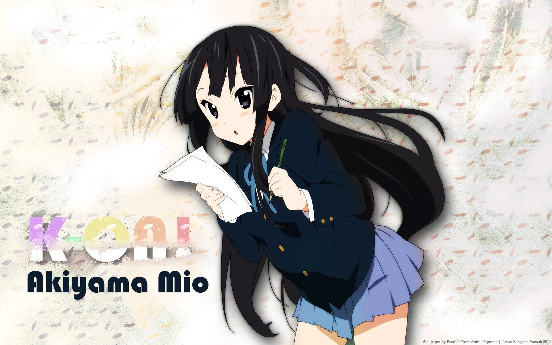 Mio Akiyama from K-On!