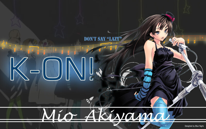 Mio Akiyama singing K-ON!