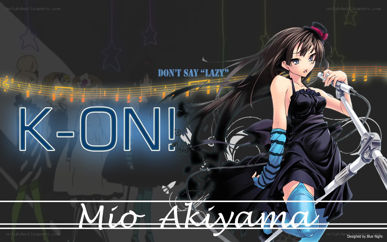 Mio Akiyama singing K-ON!