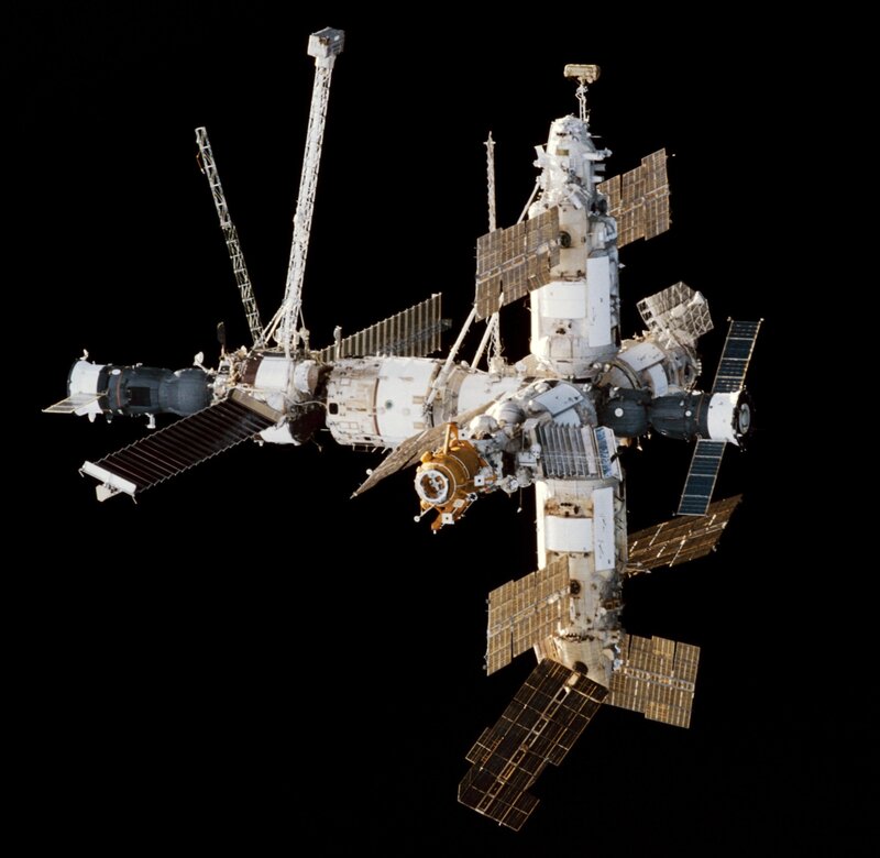 Mir space station module