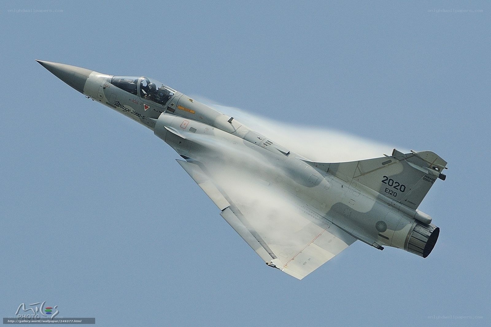 Mirage 2000-5 in flight