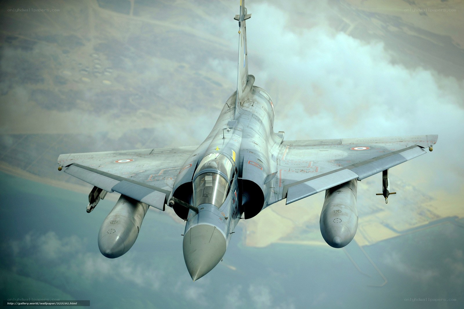Mirage 2000 in flight