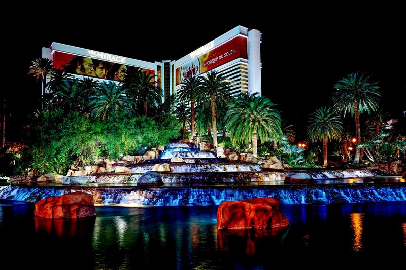 Mirage Hotel at Night