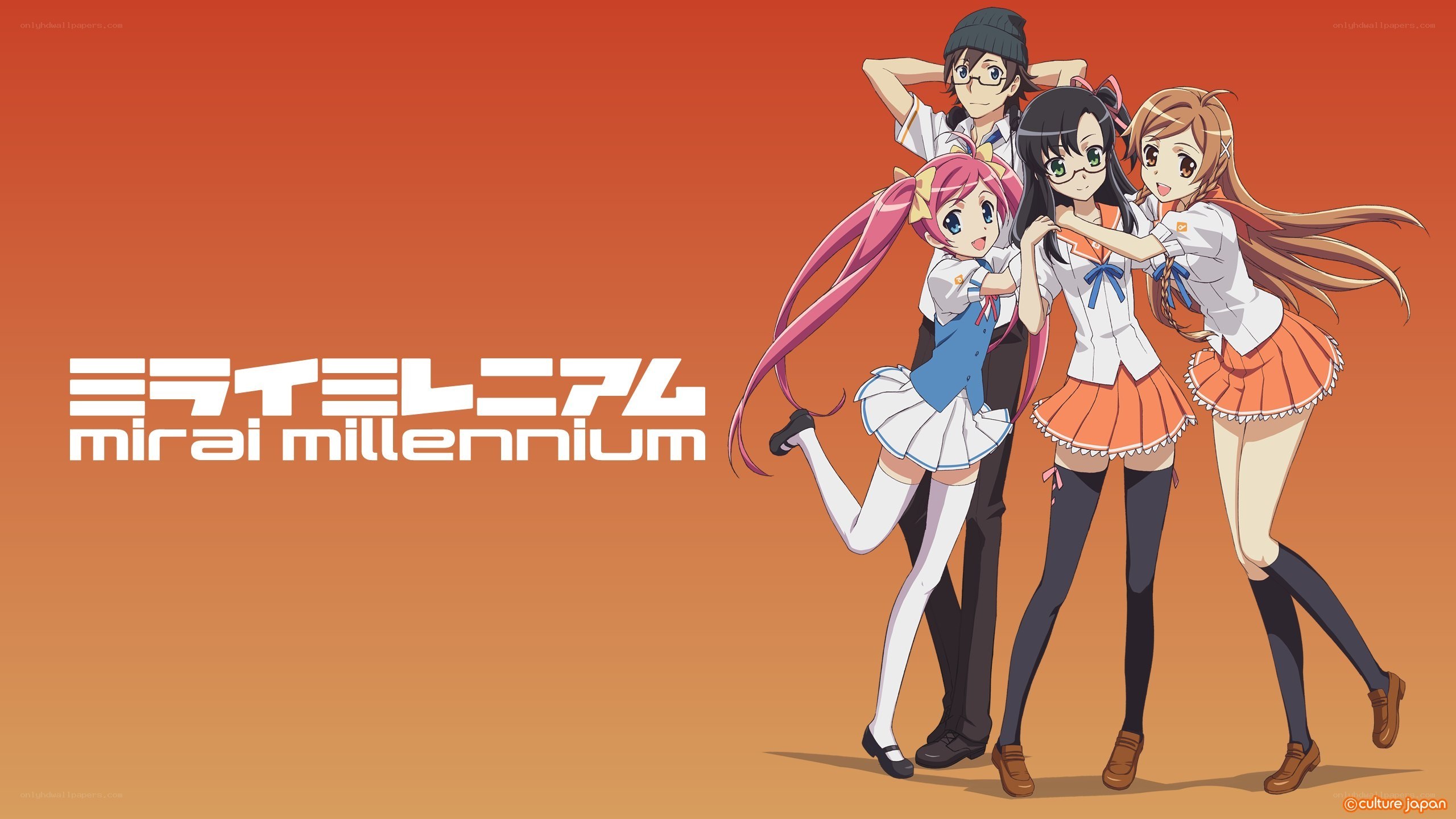 Mirai Millennium anime characters