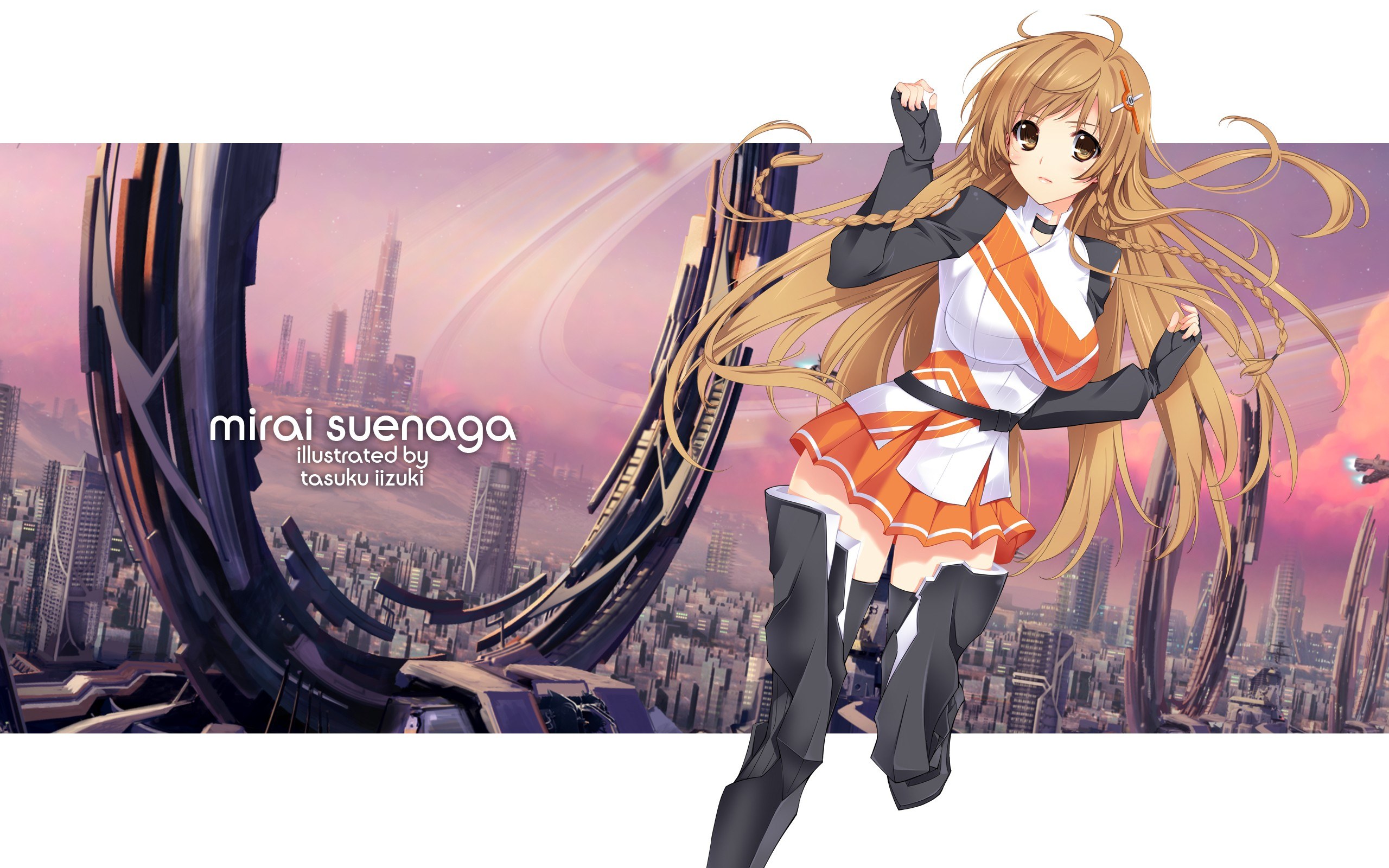 Mirai Suenaga character art