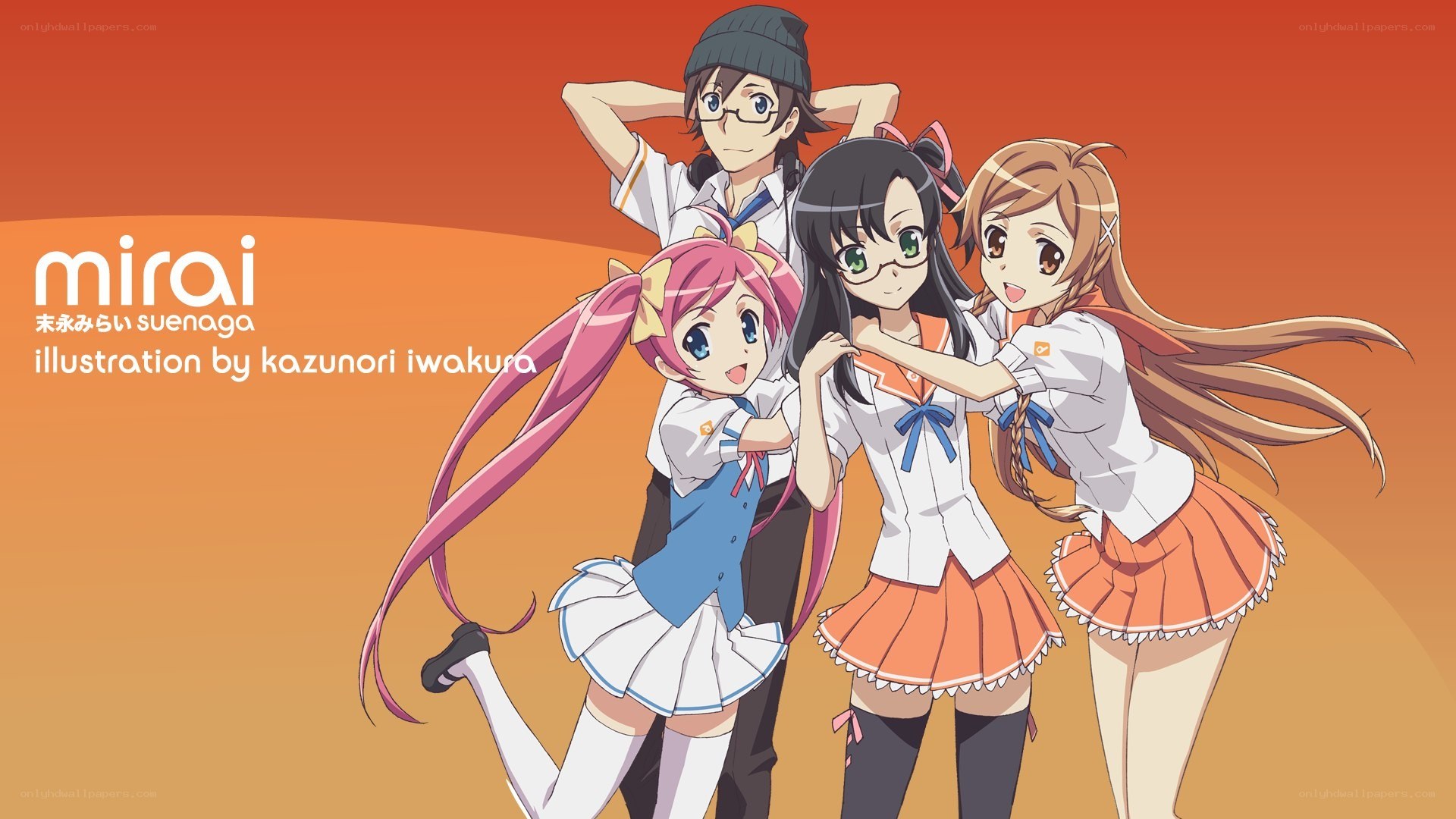 Mirai Suenaga characters