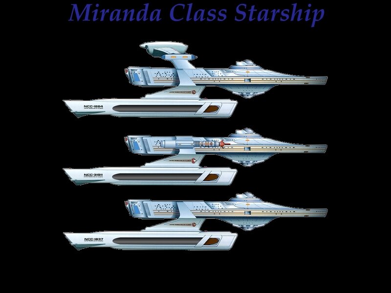 Miranda Class Starship Designs