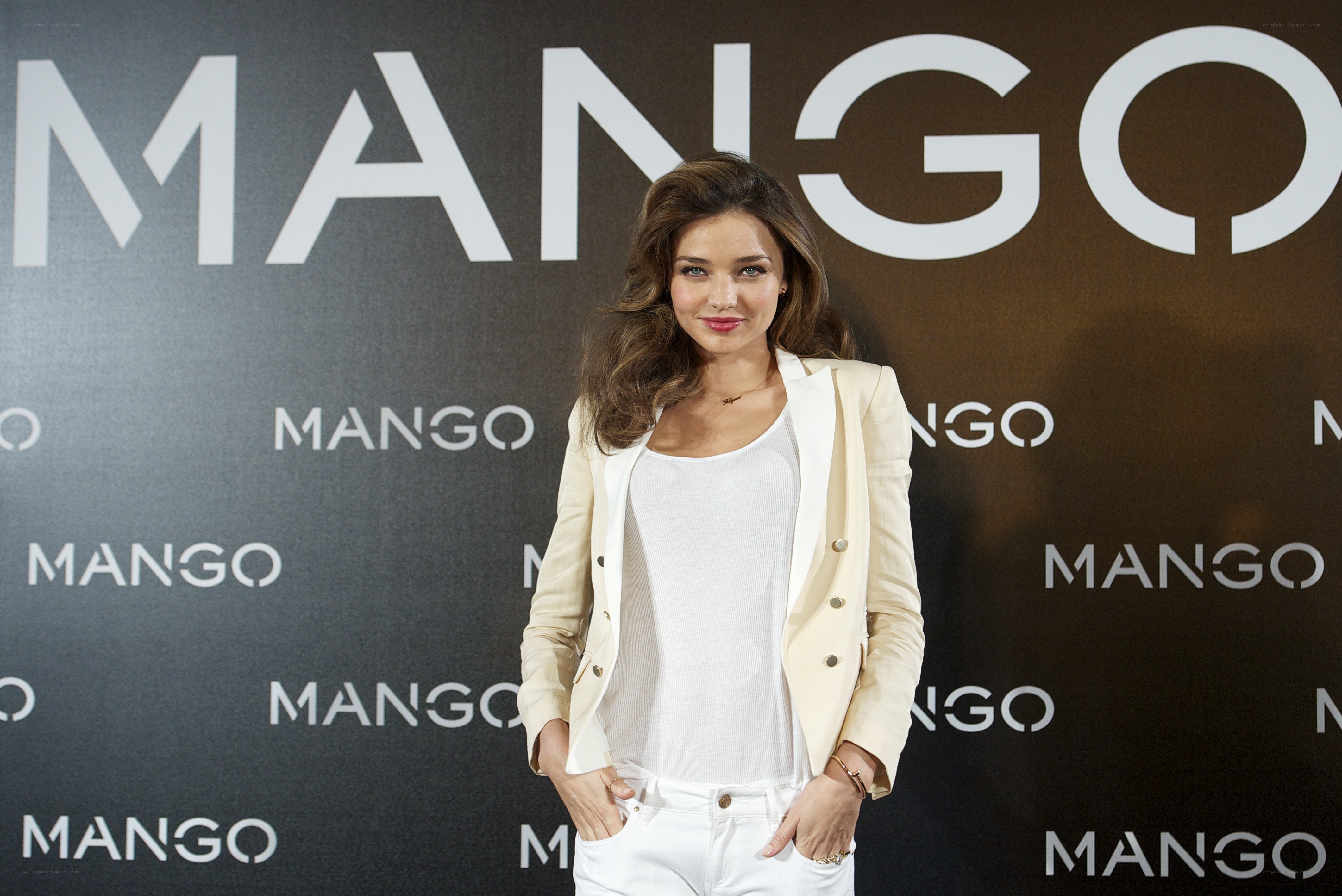 Miranda Kerr at Mango event