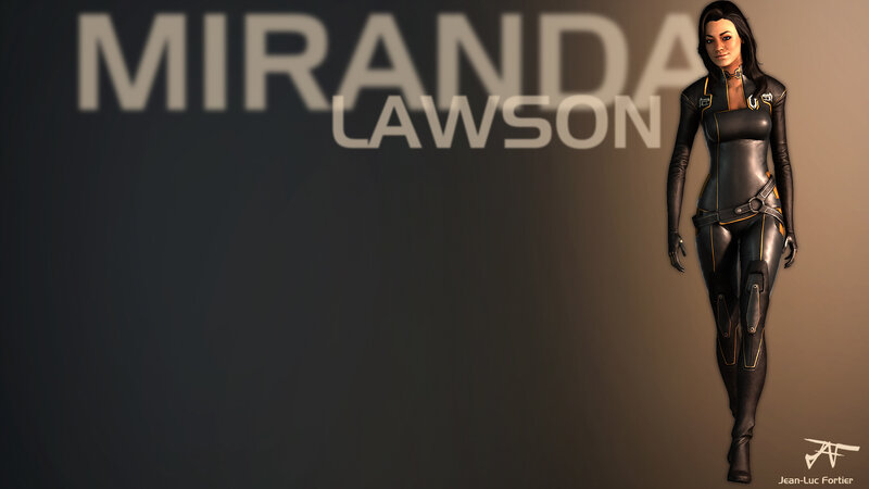 Miranda Lawson character art