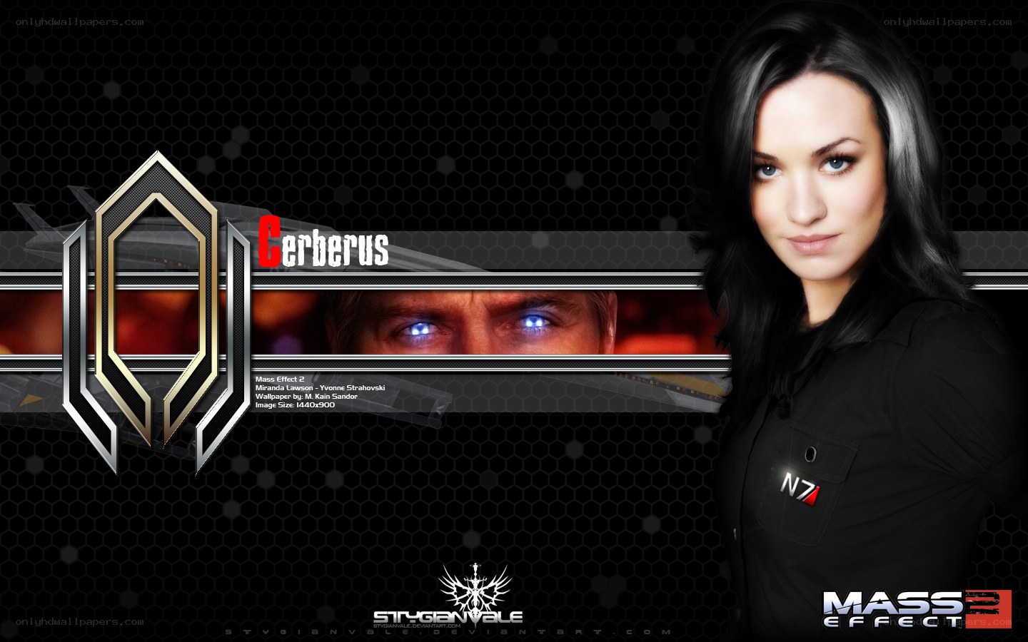 Miranda Lawson from Mass Effect 2
