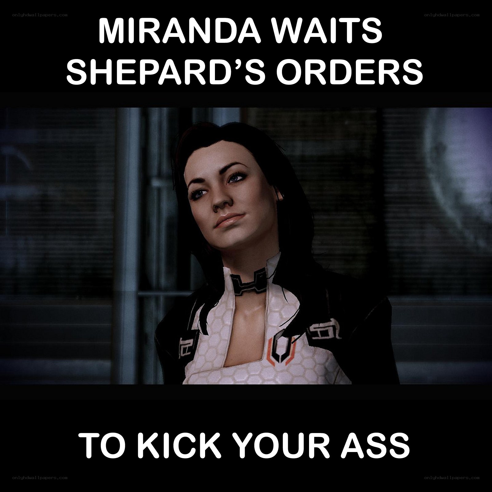 Miranda waits for orders